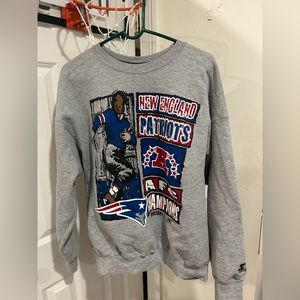 Vintage 1997 AFC Champion New England Patriots Crewneck